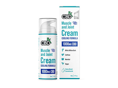 CBDfx CBD Cream for Muscle & Joint: Cooling